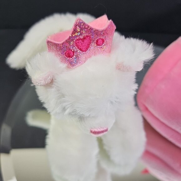 Aurora World Princess Kitten Carrier Fancy Pals Purse With White Plush Cat 7” - Picture 9 of 15